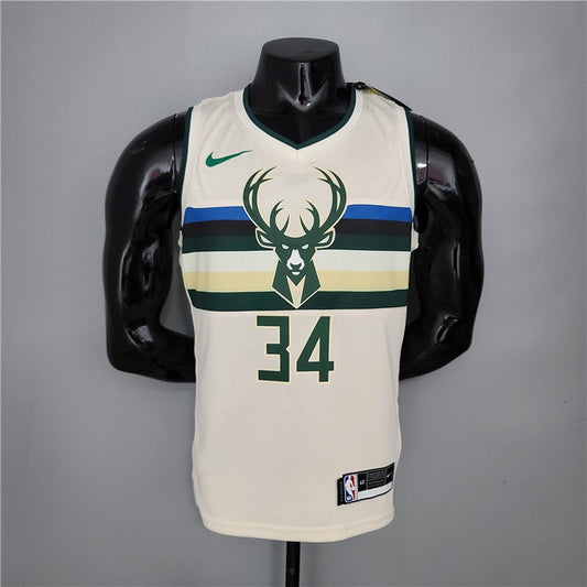 Camiseta sin mangas de la segunda equipación de los Milwaukee Bucks de la NBA 